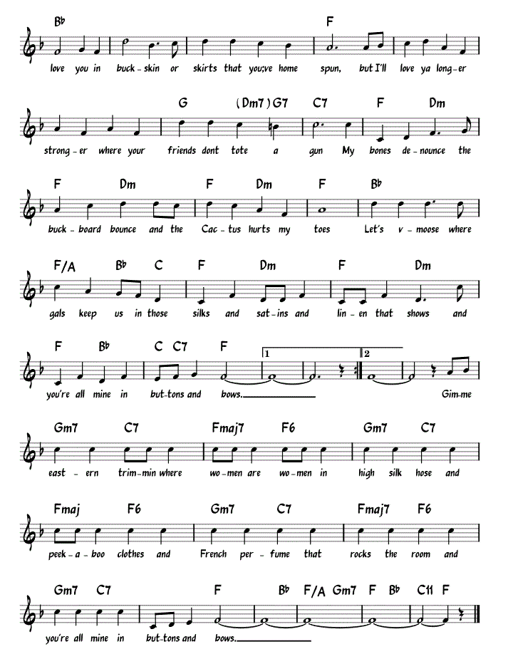 Sheet Music